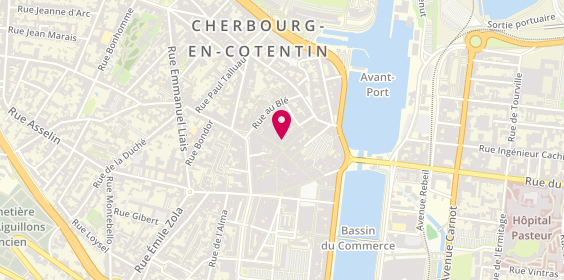 Plan de Ouest hôtellerie, Rue Grande Rue, 50100 Cherbourg-en-Cotentin
