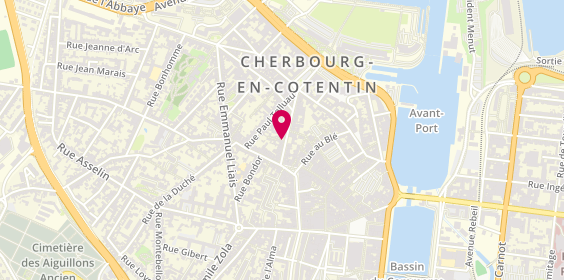 Plan de POZZO Letellier le Roux, 25 Rue François la Vieille, 50100 Cherbourg-en-Cotentin