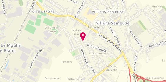 Plan de Avimo, 3 Rue des Vergers, 08000 Villers-Semeuse