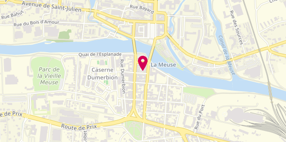 Plan de Bressy Immobilier, 8 Rue Saint-Louis, 08000 Charleville-Mézières