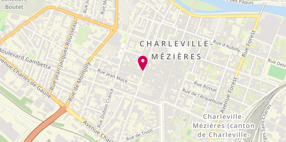 Plan de Jml Immobilier, 42 Rue du Théatre, 08000 Charleville-Mézières