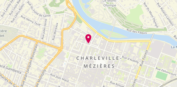 Plan de Arthurimmo.com Isabelle Immobiler, 22 Rue Baron-Quinart, 08000 Charleville-Mézières