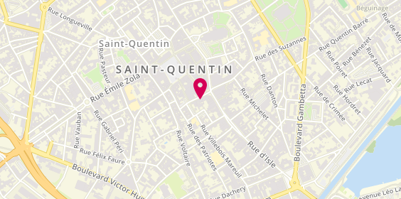 Plan de Orpi, 13 Rue Anatole France, 02100 Saint-Quentin