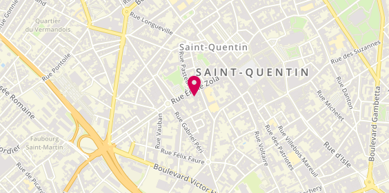Plan de Era Immobilier, 65 Rue Emile Zola, 02100 Saint-Quentin