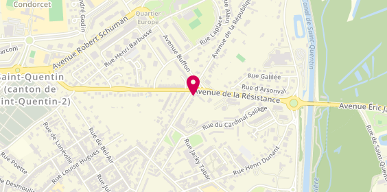 Plan de Annick Lepoudere, 5 0 82 République, 02100 Saint-Quentin