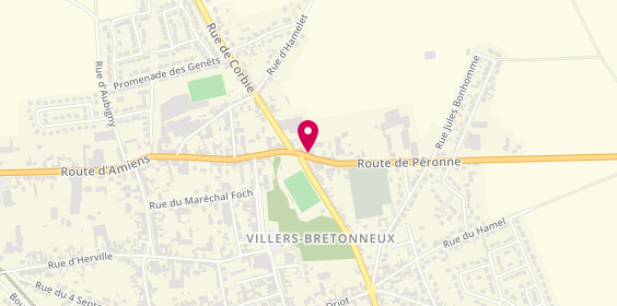 Plan de Jb Immobilier, 7 Rue de Péronne, 80800 Villers-Bretonneux