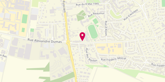 Plan de DUBUS Bertrand, 33 Rue Jean Marc Laurent, 80090 Amiens