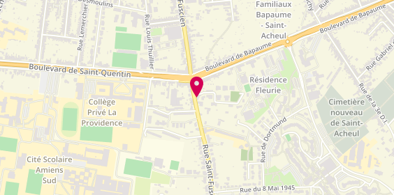 Plan de Quartz Immo, 217 Rue Saint-Fuscien, 80090 Amiens