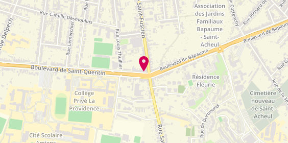 Plan de Plaza Immobilier, 357 Boulevard de Saint-Quentin, 80000 Amiens