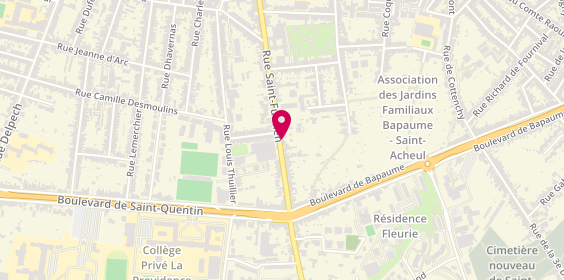 Plan de Pilet Pierre-Jean, 103 Rue Saint-Fuscien, 80000 Amiens