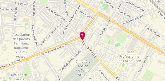 Plan de Saint Acheul Immobilier, 165 Rue de Cagny, 80090 Amiens