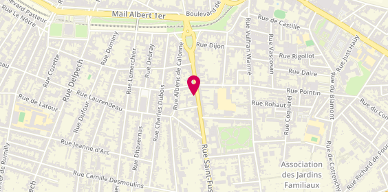 Plan de A&C Immobilier, 34 Rue Saint-Fuscien, 80000 Amiens