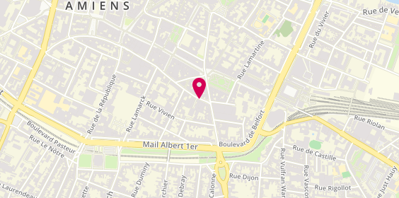 Plan de Hauts de France Immobilier, 72 Rue des Jacobins, 80000 Amiens