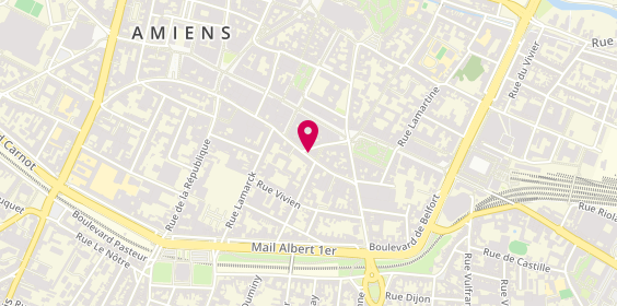 Plan de Agence du Centre, 61 Rue des Jacobins, 80000 Amiens