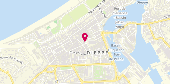 Plan de Amarym Immobilier Dieppe, 32 Rue de la Boucherie, 76200 Dieppe