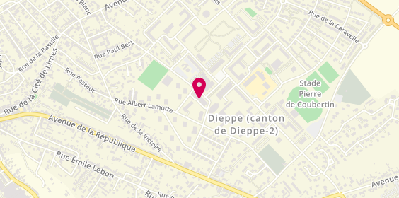 Plan de Ligny-Gaspary Immobilier, 52 Rue Aristide Briand, 76370 Dieppe