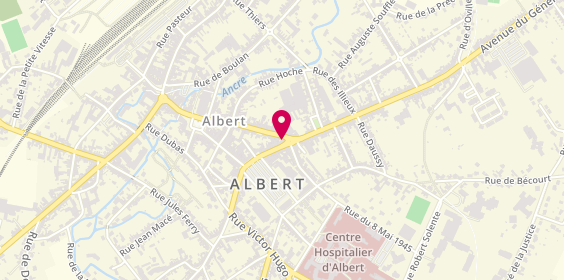Plan de Century 21 Agence Albert, 72 Rue de Birmingham, 80300 Albert