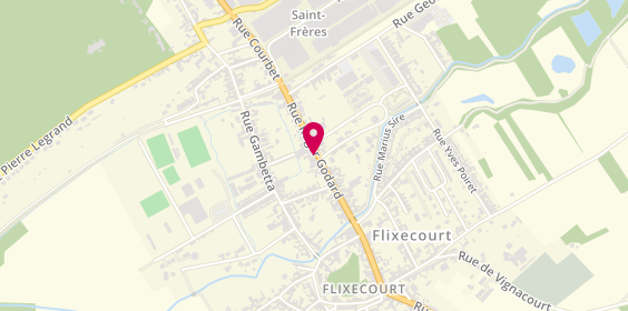 Plan de Flix'Immo, 38 Rue Roger Godard, 80420 Flixecourt