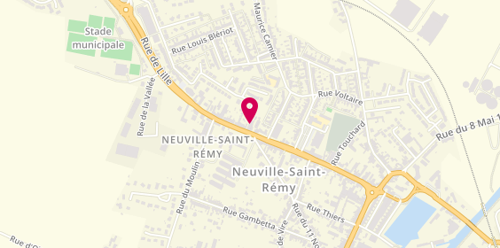 Plan de Fox Habitat - Neuville-Saint-Rémy, 108 Rue de Lille, 59554 Neuville-Saint-Rémy