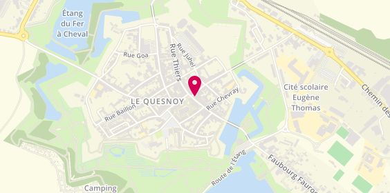 Plan de Logimm, 56 Rue du Maréchal Joffre, 59530 Le Quesnoy