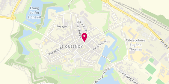 Plan de Square Habitat le Quesnoy, 8 Rue Thiers, 59530 Le Quesnoy