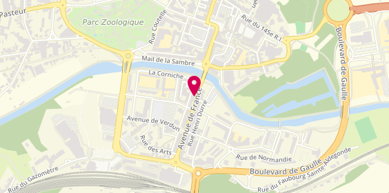 Plan de Vacherand immobilier - Maubeuge, 18 avenue de France, 59600 Maubeuge