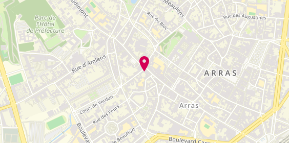Plan de Arras Immobilier Gestion, 61 Rue Saint-Aubert, 62000 Arras