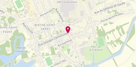 Plan de Biache Immo, 2 Rue Georges Clemenceau, 62118 Biache-Saint-Vaast