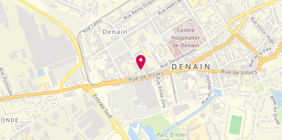 Plan de Square Habitat Denain, 7 Rue Lazare Bernard, 59220 Denain