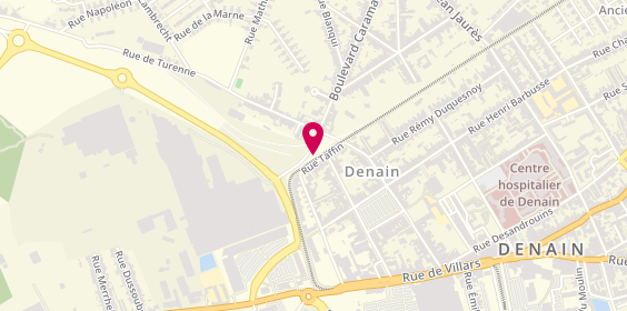 Plan de Société Immobilière Grand Hainaut, 17 Rue Taffin, 59220 Denain
