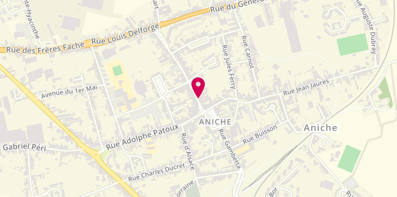 Plan de C&T Immobilier, 14 A Rue Henri Barbusse, 59580 Aniche