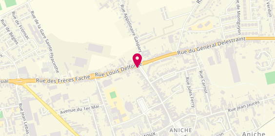 Plan de Square Habitat Aniche, 95 Rue Henri Barbusse, 59580 Aniche