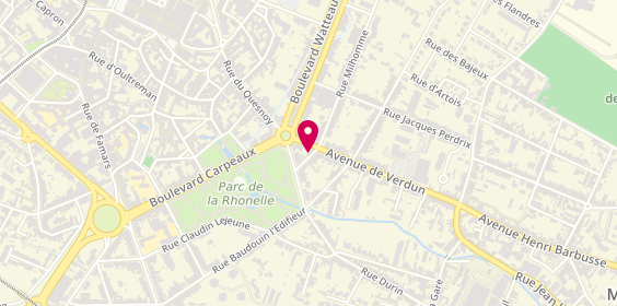 Plan de Veret Immobilier, 4 avenue de Verdun, 59300 Valenciennes