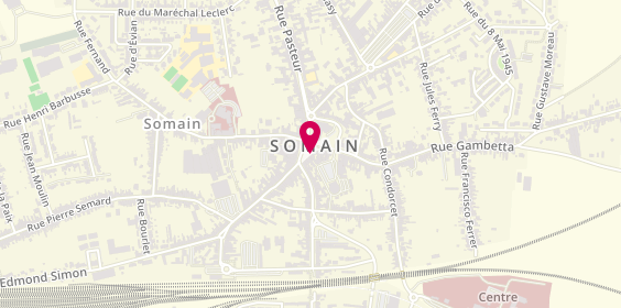 Plan de Square Habitat Somain, 14 place Jean Jaurès, 59490 Somain