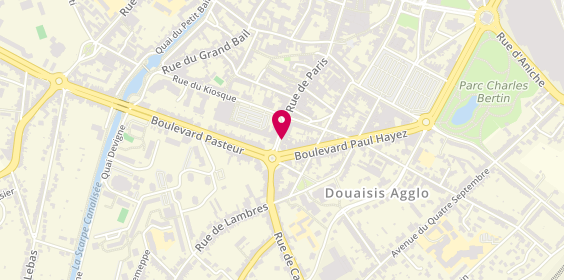 Plan de Guy Hoquet l'Immobilier, 511 Rue de Paris, 59500 Douai