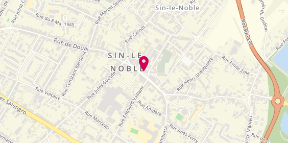 Plan de Agence Immobilys Sin-le-Noble, 186 Rue de Verdun, 59450 Sin-le-Noble