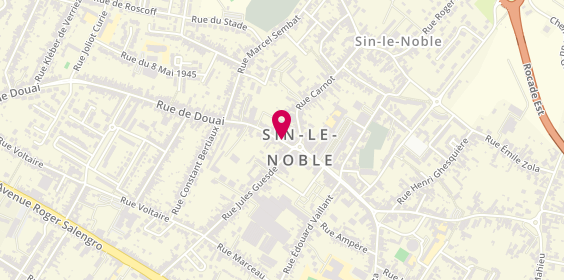 Plan de Brick Immo sin le noble - Transaction Immobilière - Location - Estimation Gratuite, 46 Rue de Douai, 59450 Sin-le-Noble