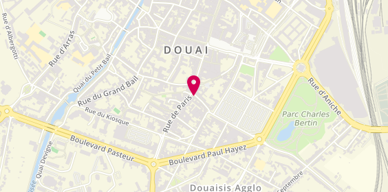 Plan de Dreumont Immobilier, 219 Rue de Paris, 59500 Douai