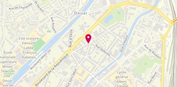 Plan de I et S immobilier - Agence immobilière Douai, 178 Rue Giroud, 59500 Douai
