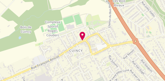 Plan de Dubreton Immobilier, 42 Rue Delfosse, 59553 Cuincy