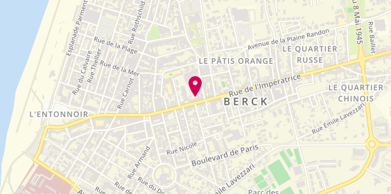 Plan de L'Authie Immobilier, 63 Bis Rue de l'Impératrice, 62600 Berck