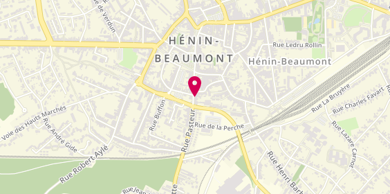 Plan de Square Habitat Hénin Beaumont, 185 Rue Pasteur, 62110 Hénin-Beaumont