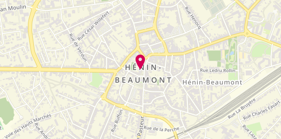 Plan de Boost-Immo, 45 place Jean Jaurès, 62110 Hénin-Beaumont