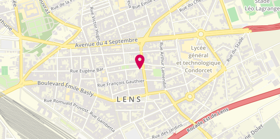 Plan de Square Habitat Lens, 29 Rue René Lanoy, 62300 Lens