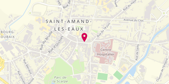 Plan de Sigh, 49 Rue Thiers, 59230 Saint-Amand-les-Eaux