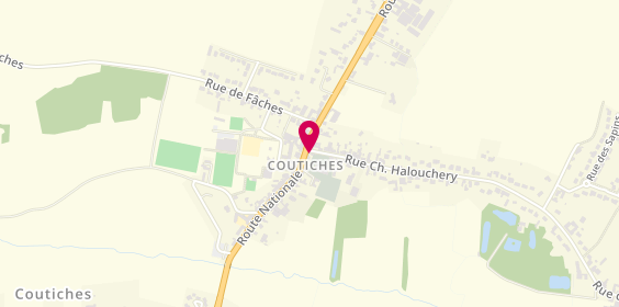 Plan de Agence Immobilys Coutiches, 1294 Route Nationale, 59310 Coutiches