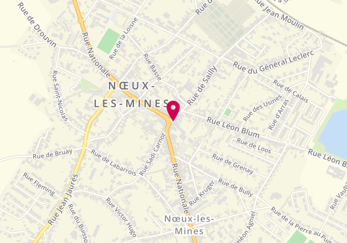 Plan de Logéhome, 151 Rue Nationale, 62290 Nœux-les-Mines