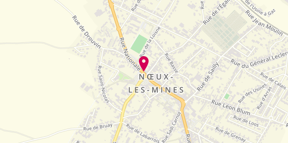 Plan de Seleden Immobilier, 75 Rue Nationale, 62290 Nœux-les-Mines