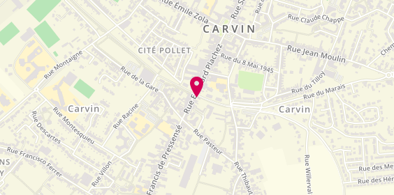 Plan de Era Immobilier Carvin, 61 Rue Edouard Plachez, 62220 Carvin