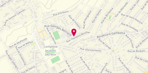 Plan de Duhamel Noemie, 95 Rue Georges Bernard, 62260 Auchel